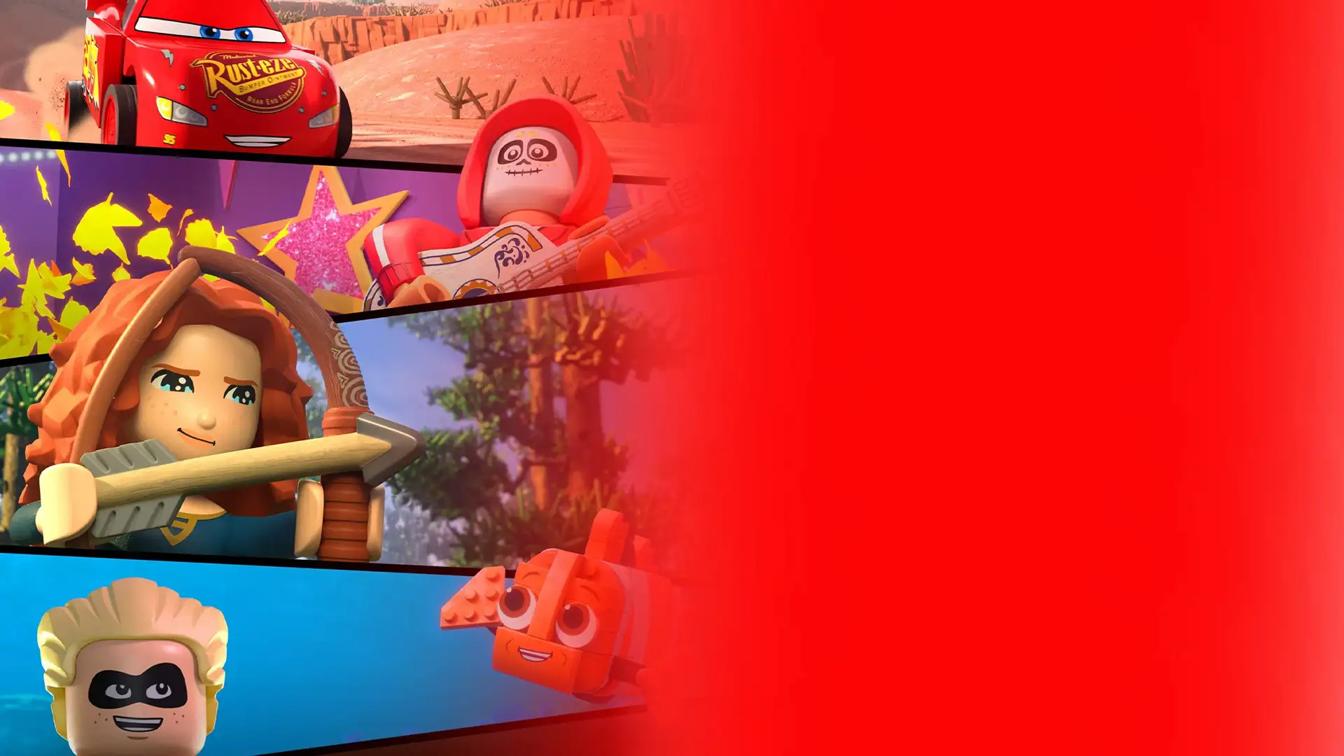 شخصیت های لگویی پیکسار